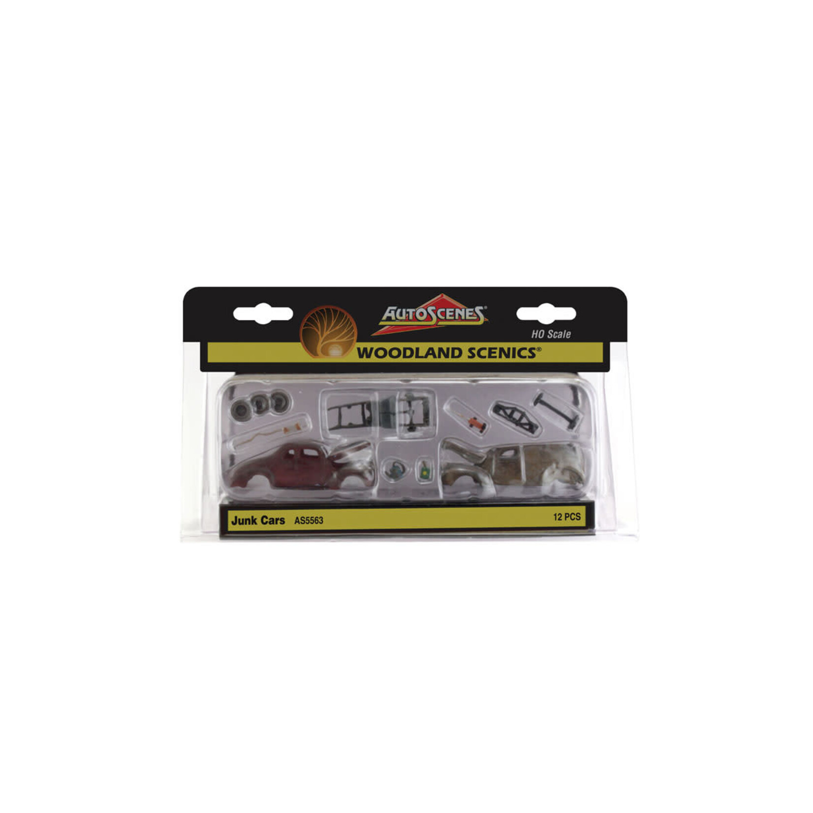 Woodland Scenics 5563 HO AutoScenes Junk Cars