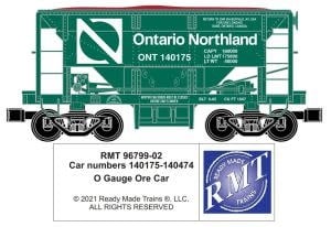 9679902 O Ore Car ON Ontario Northland