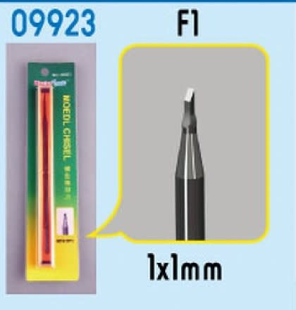 Trumpeter 9923 Model Micro Chisel 1mm x 1mm Square Tip - Chuck's Trains ...