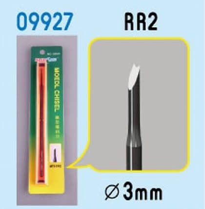 9927 Model Micro Chisel 3mm Round Tip