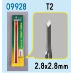 Trumpeter 9928 Model Micro Chisel 2.8mm x 2.8mm Diamond Tip