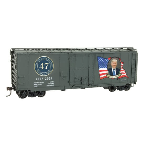 3100001 HO Presidential Car Accurail Kit 2025 Donald Trump