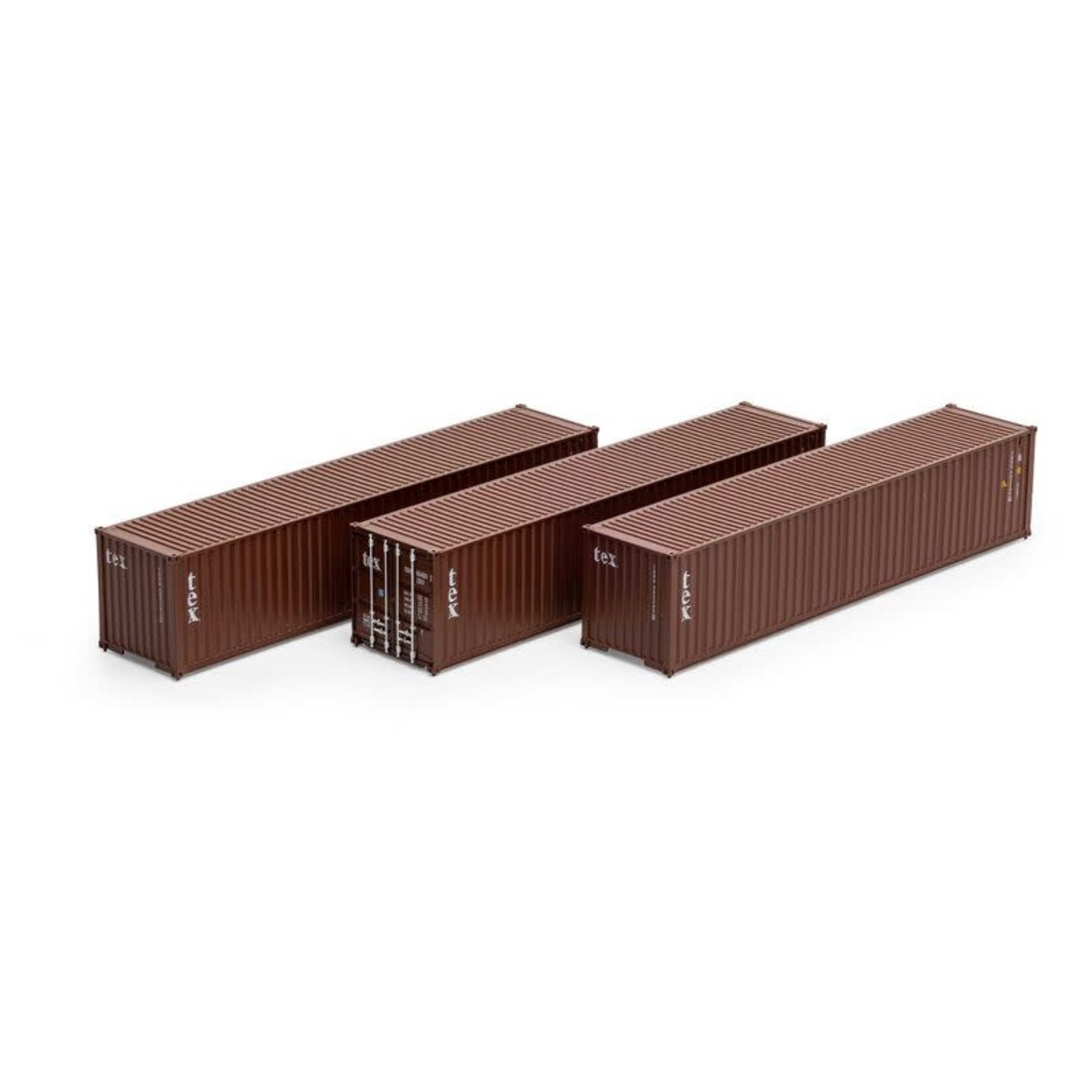 Athearn 16384 HO 40' Low Cube Container, TGHU #2 (3)