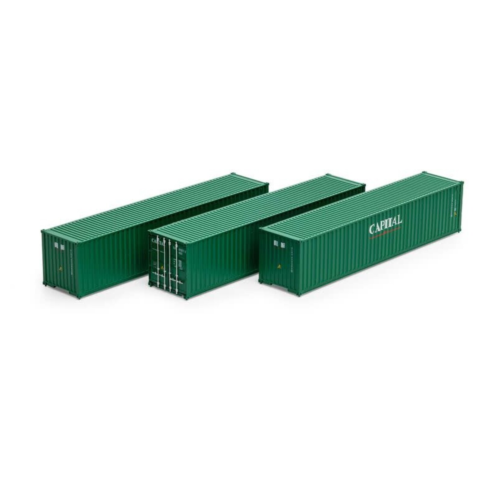 Athearn 16385 HO 40' Low Cube Container, CLHU #1 (3)