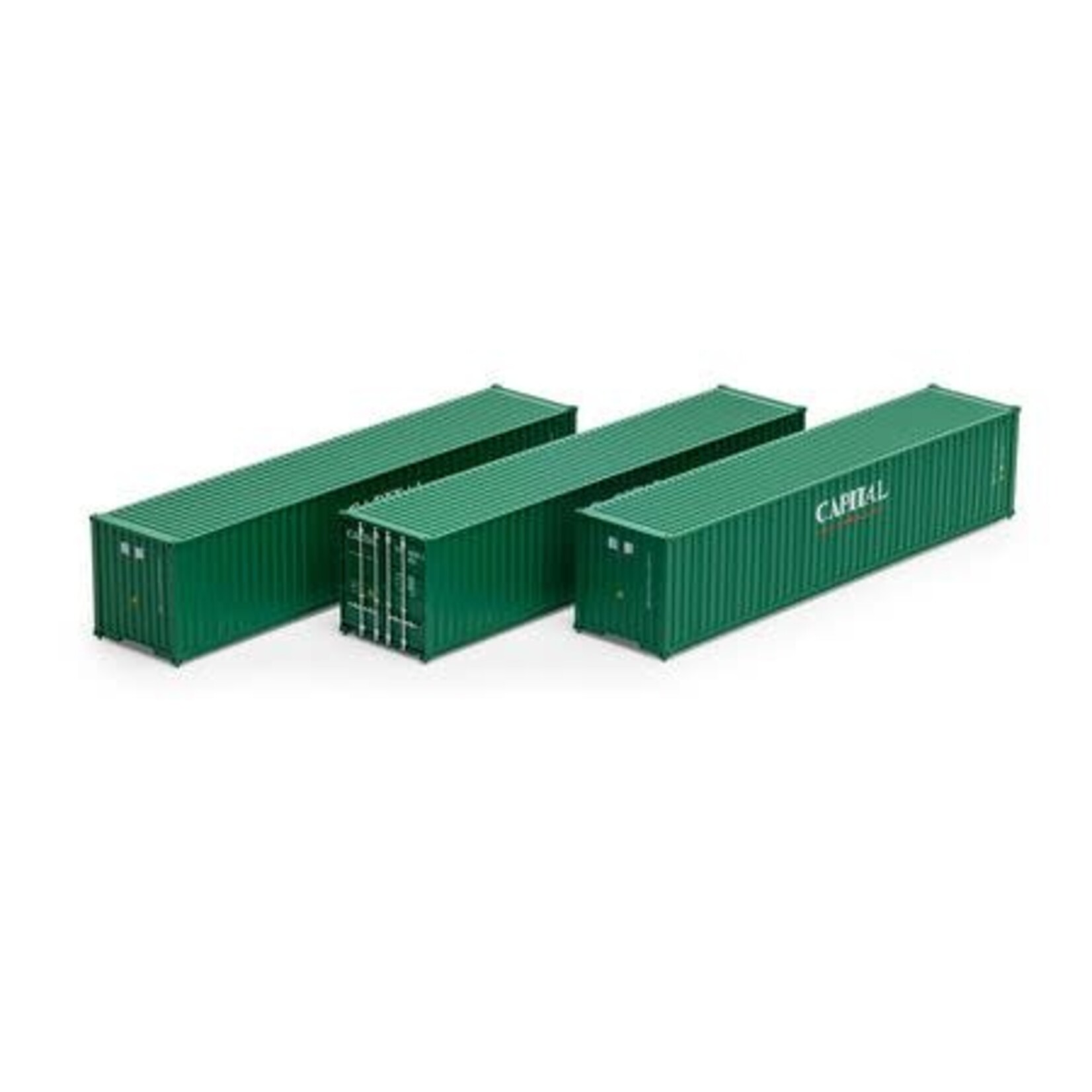 Athearn 16386 HO 40' Low Cube Container, CLHU #2 (3)