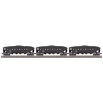 MTH 3070137 O 4-Bay Hopper 3 Pack - VGN