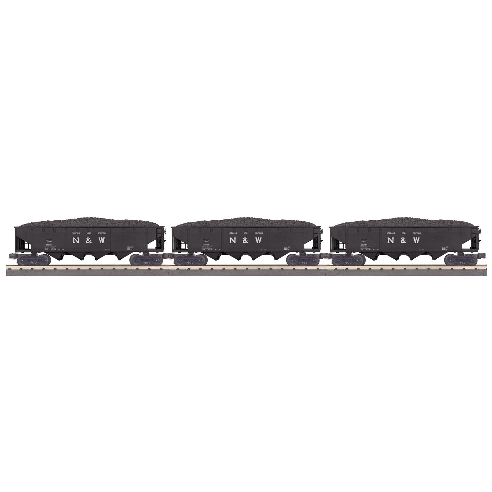 MTH 3070139 O 4-Bay Hopper 3 Pack - N&W