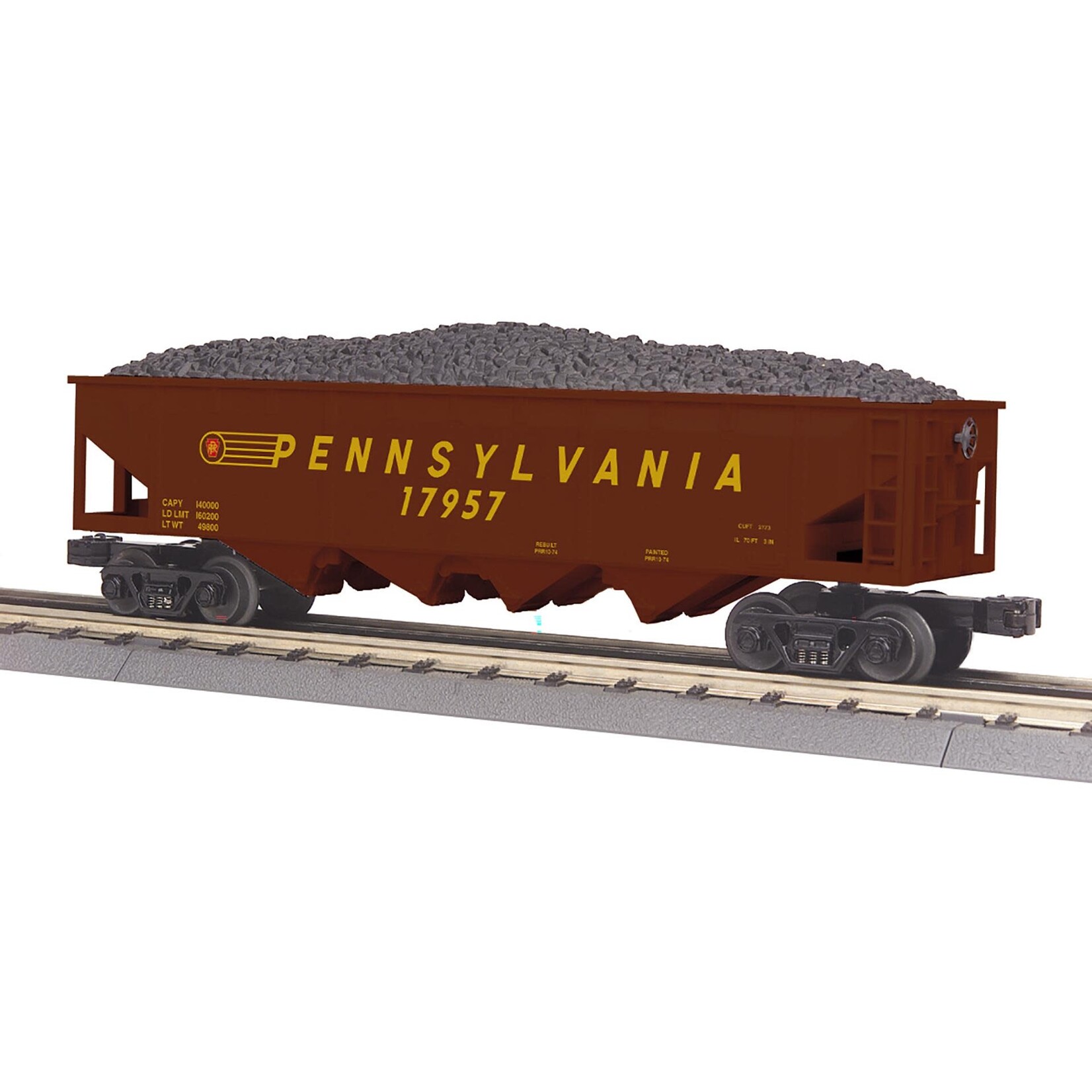 MTH 3075753 O 4-Bay Hopper - PRR