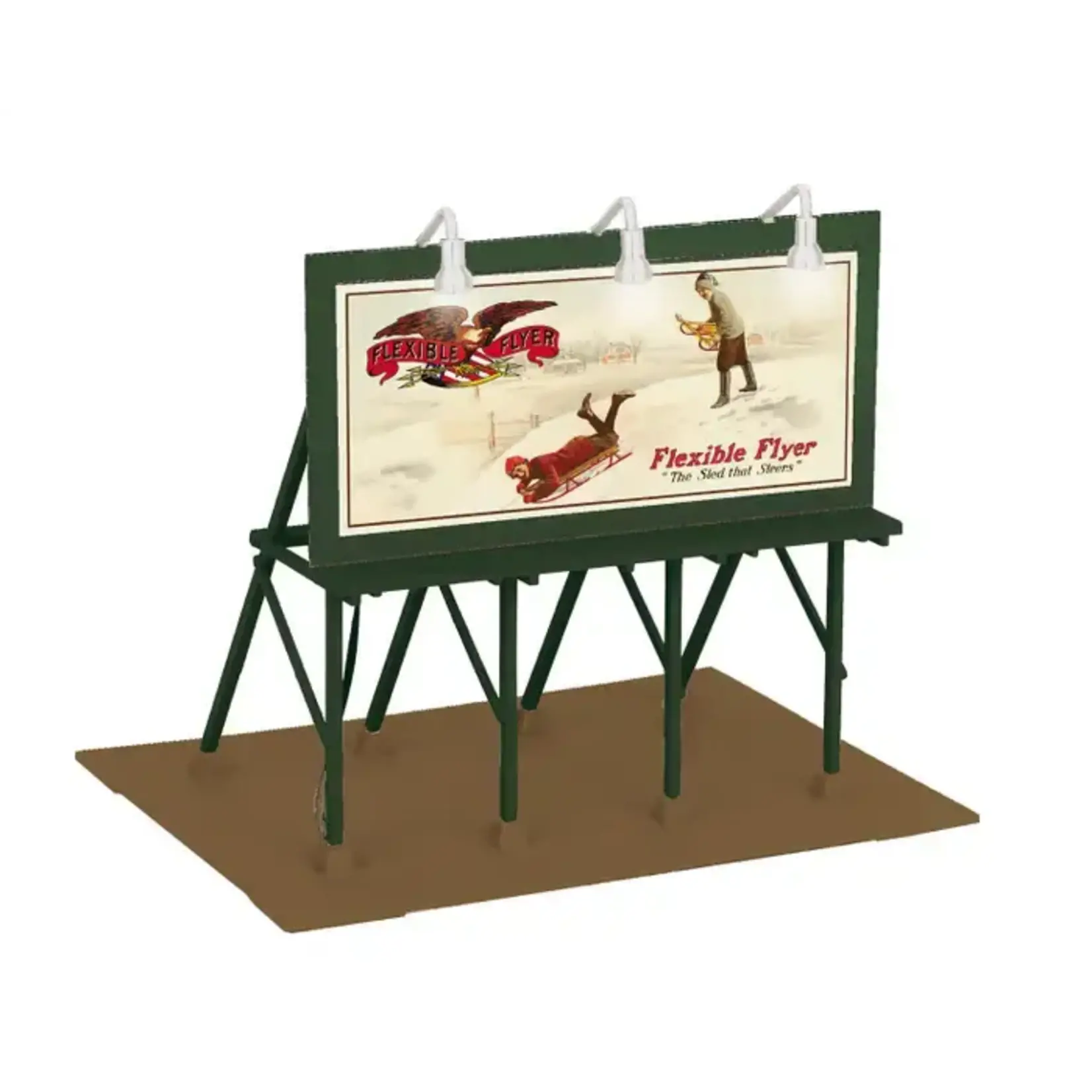 MTH 3090698 O Lighted Billboard - Flexible Flyer