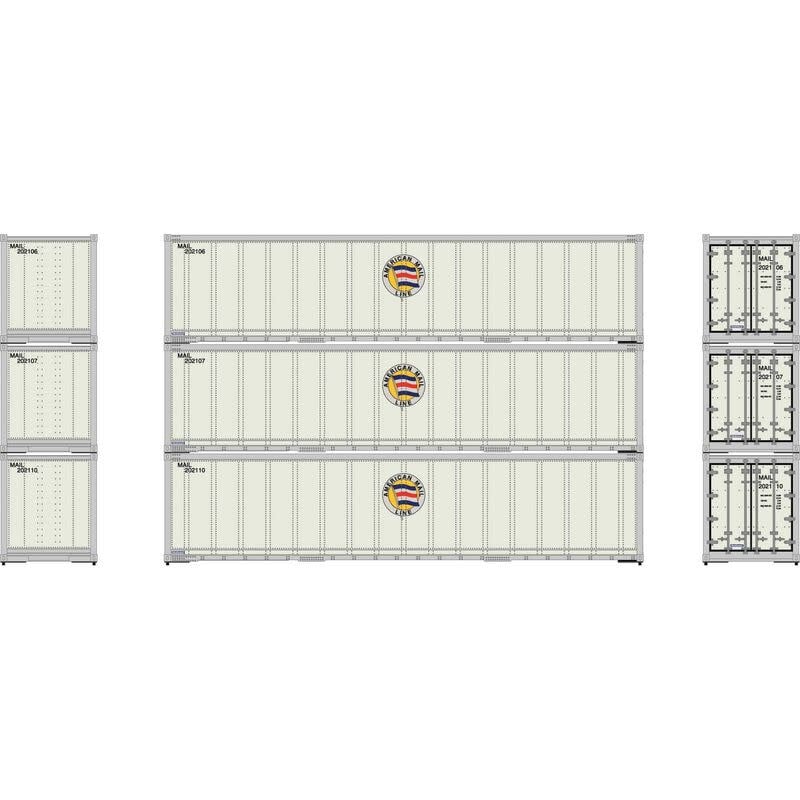 63387 HO 40' Smooth Side Containers, AML #1 (3)