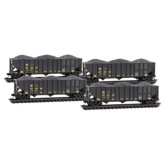 98300235 N Wheeling & Lake Erie ex/CSX 235 - 4 Pack