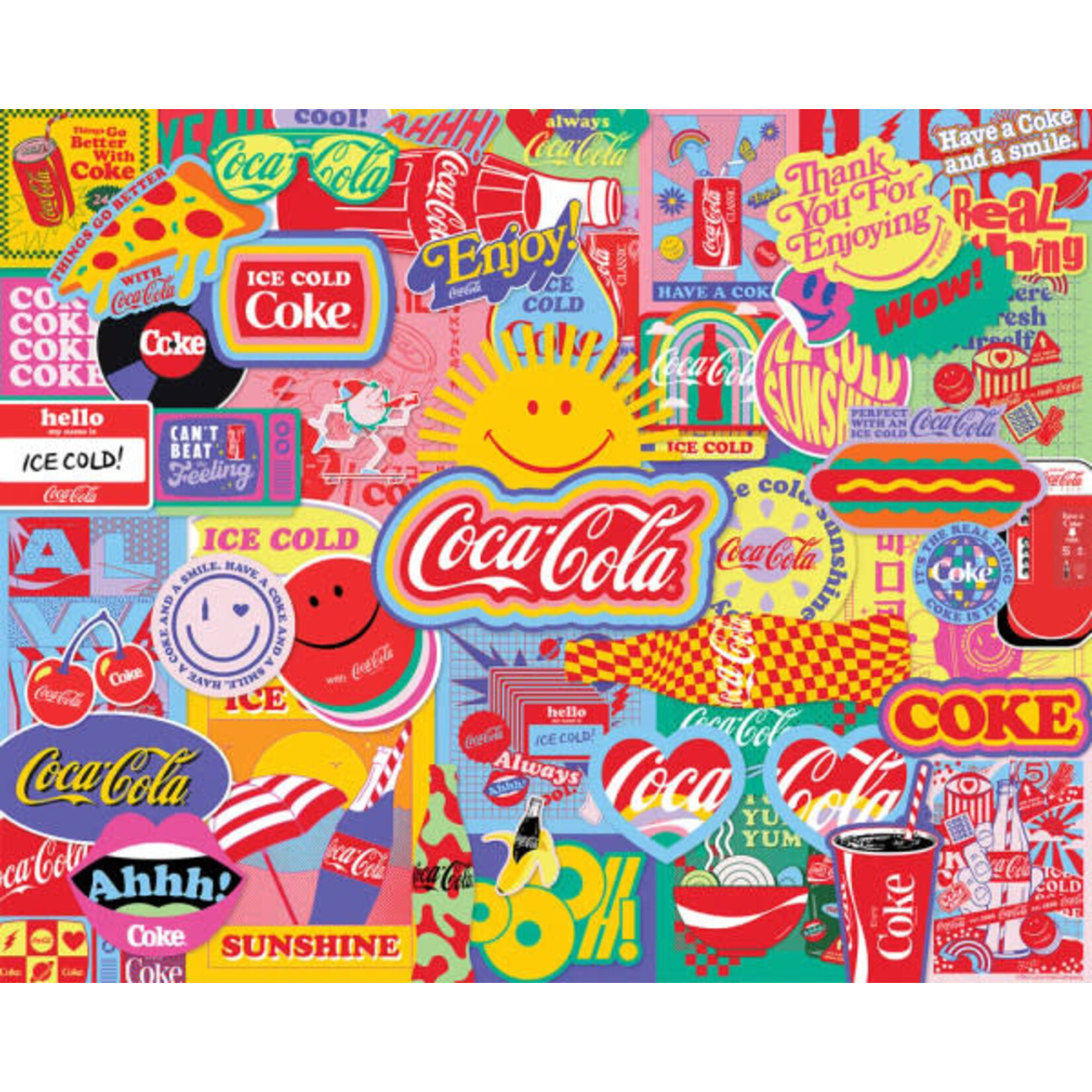 Springbok 3311145 Coca Cola Pop Art 1000 Piece Puzzle