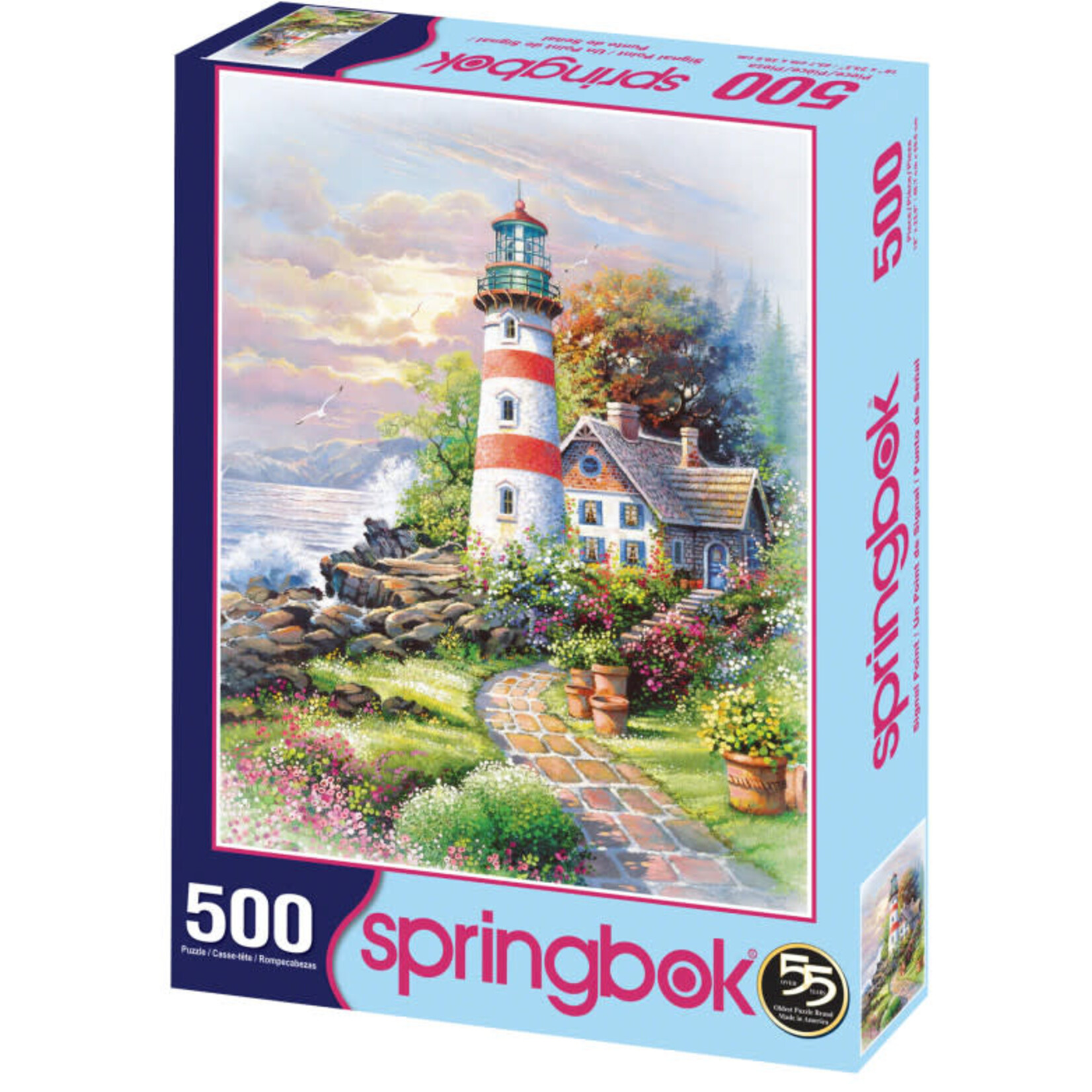 Springbok 3301513 Signal Point 500 Piece Puzzle