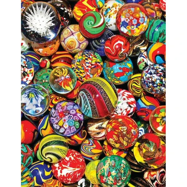 3301545 Marble Madness 500 Piece Puzzle