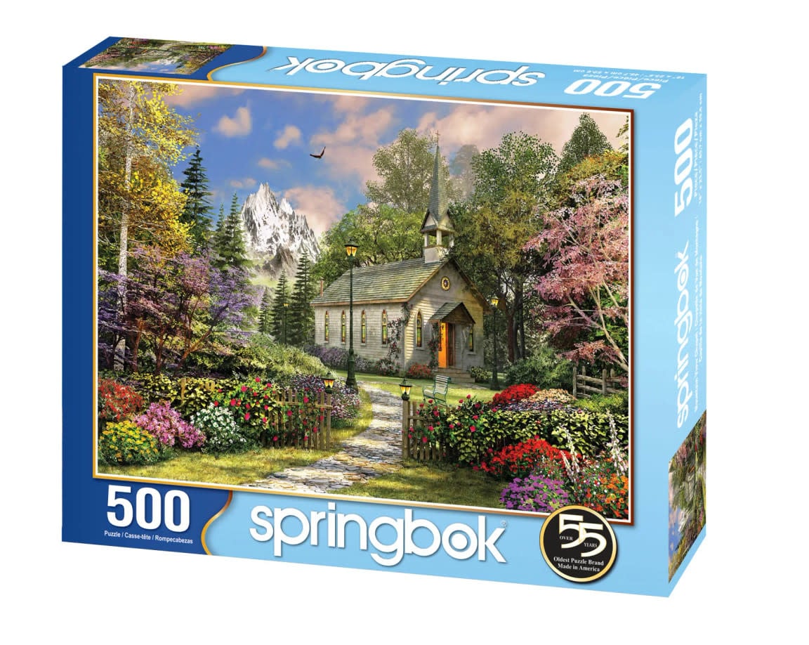 3301570 Mountain View Chapel 500 Piece Puzzle
