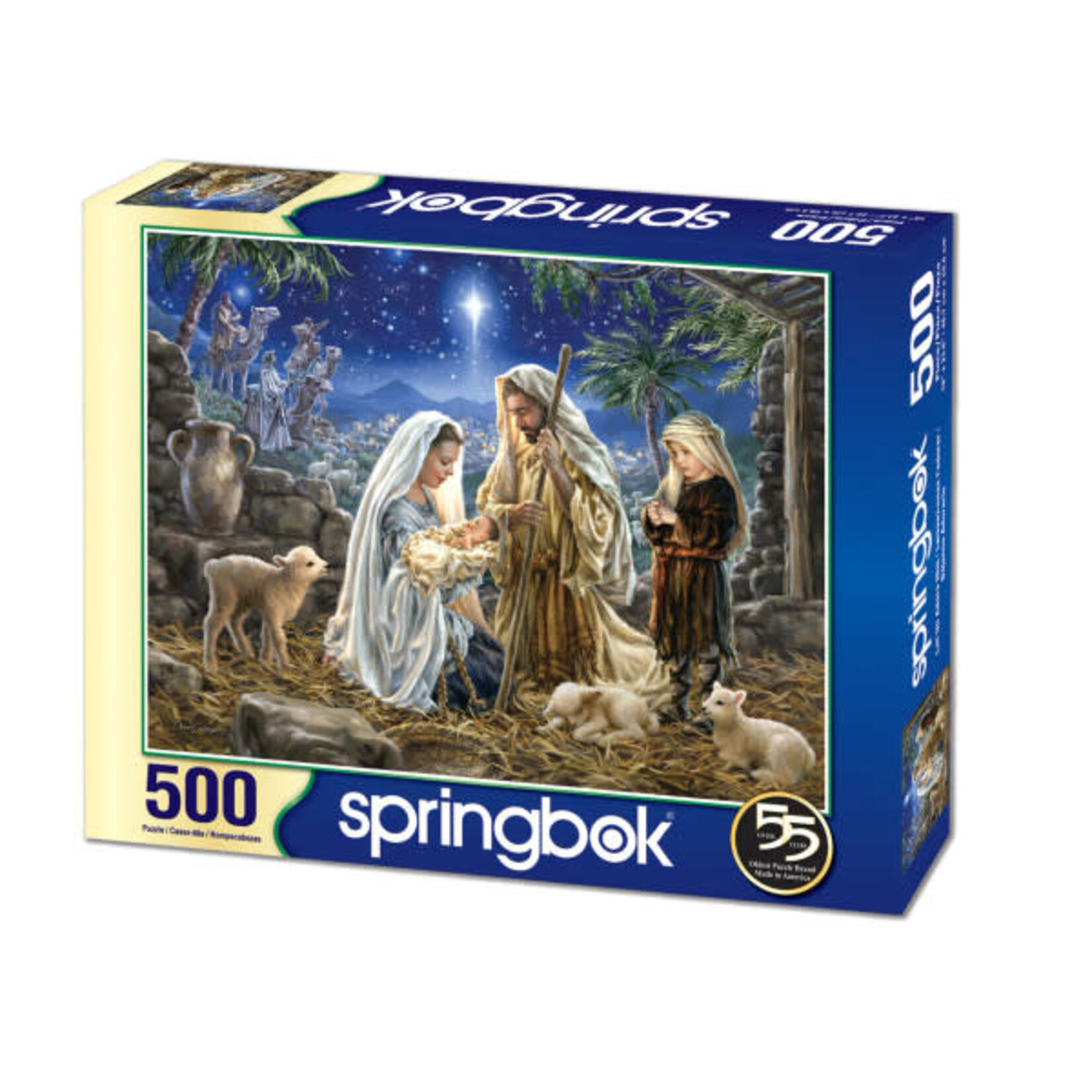 Springbok 3401586 Let Us Adore Him Nativity 500 Piece Puzzle