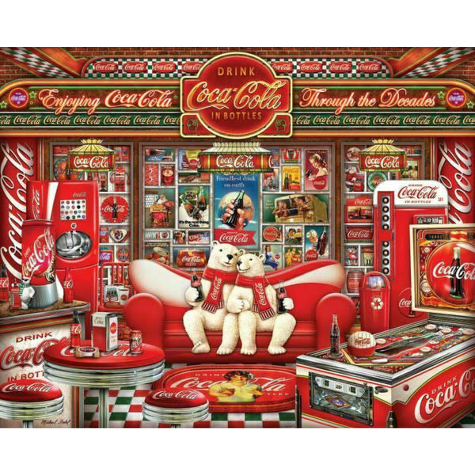 Springbok 3310880 Coca Cola Decades 1000 Piece Puzzle