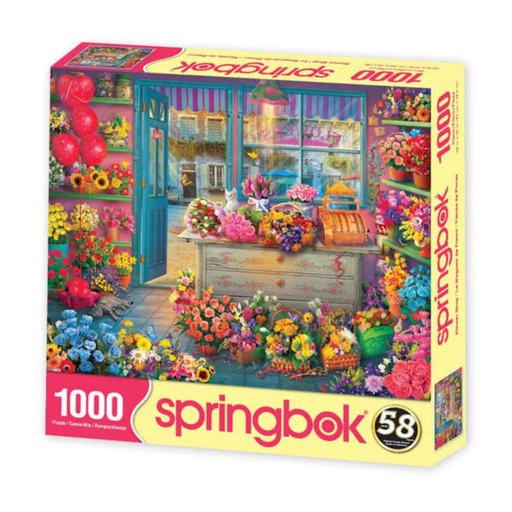 Springbok 3311104 Flower Shop 1000 Piece Puzzle