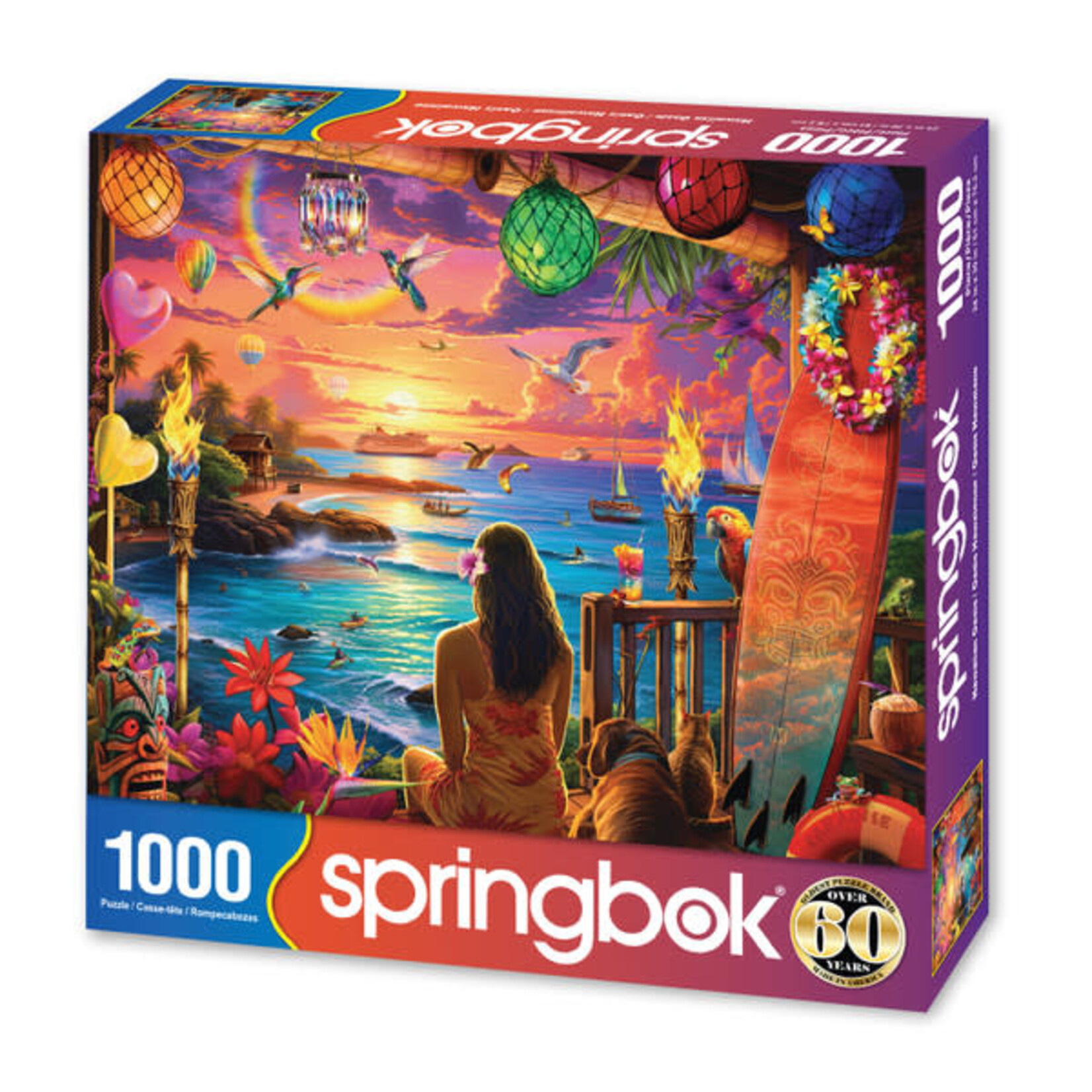 Springbok 3311225 Hawaiin Oasis 1000 Piece Puzzle