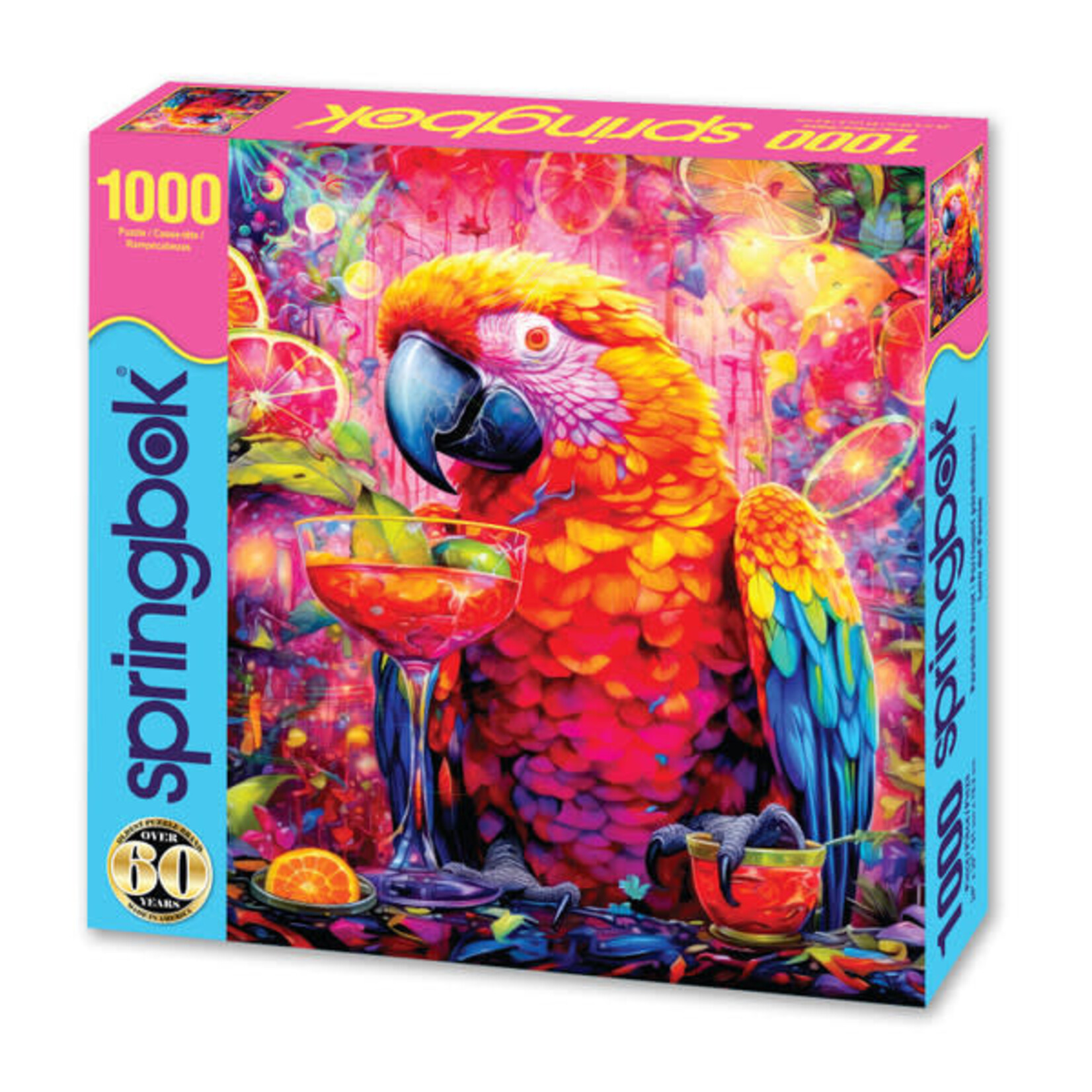 Springbok 3311202 Paradise Parrot 1000 Piece Puzzle