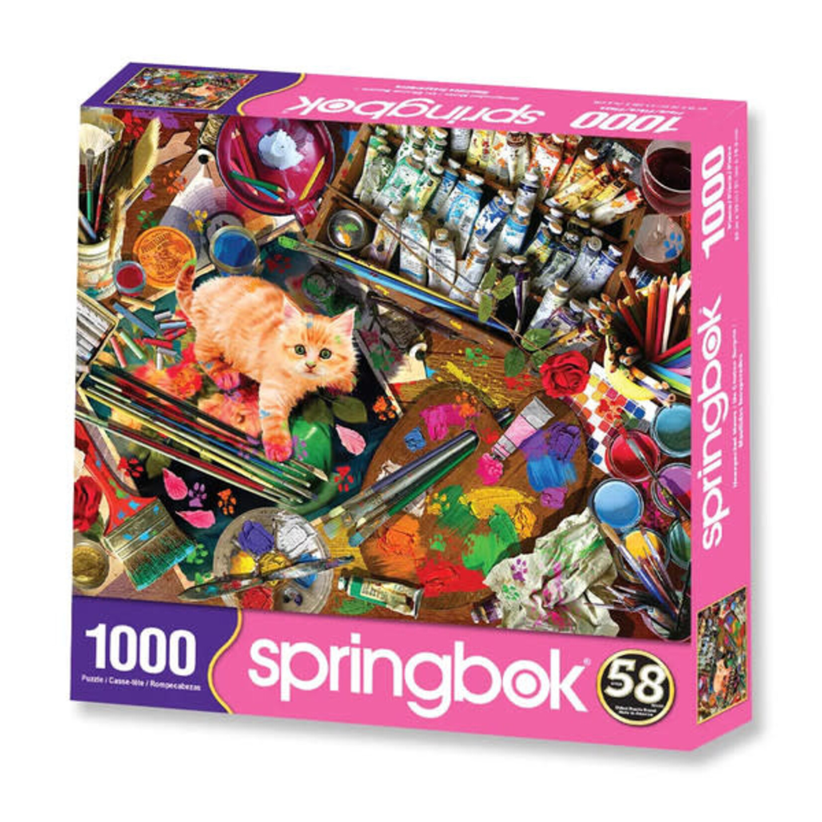 Springbok 3311138 Unexpected Mews 1000 Piece Puzzle