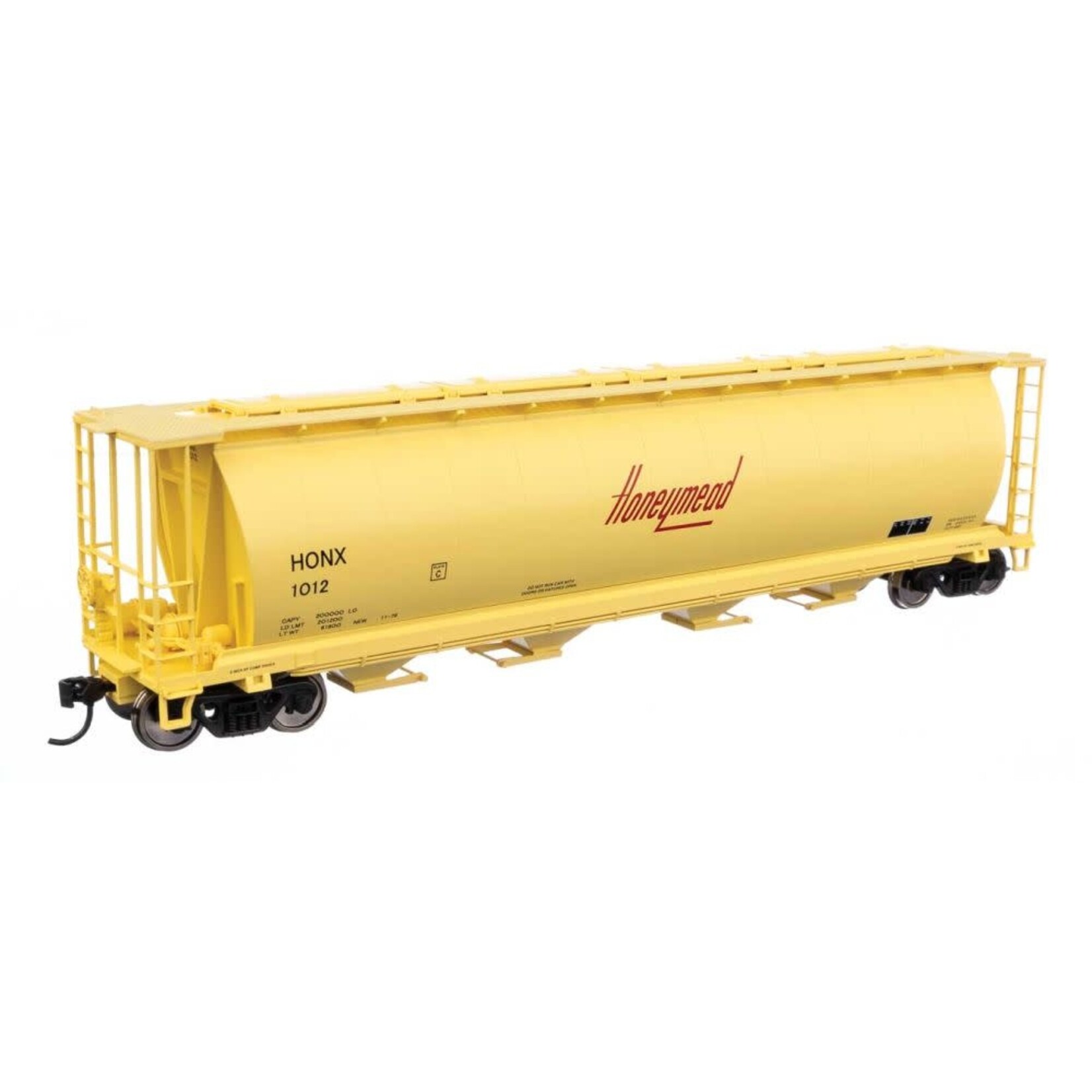 Walthers 9107896 HO 59' Cylindrical Hopper - HONX 1012