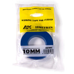 AK Interactive 9185 Blue Masking Tape for Curves - 10mm