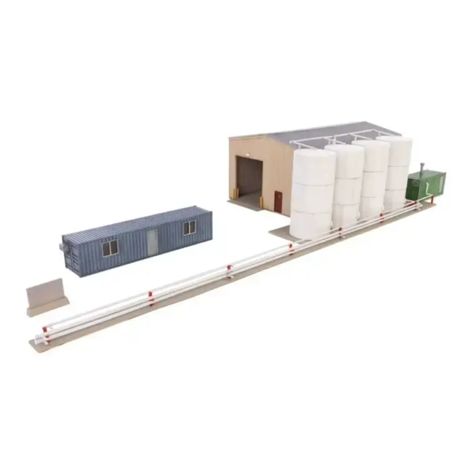 Walthers 9334181 HO Corn Syrup Transfer Transload Facility Kit