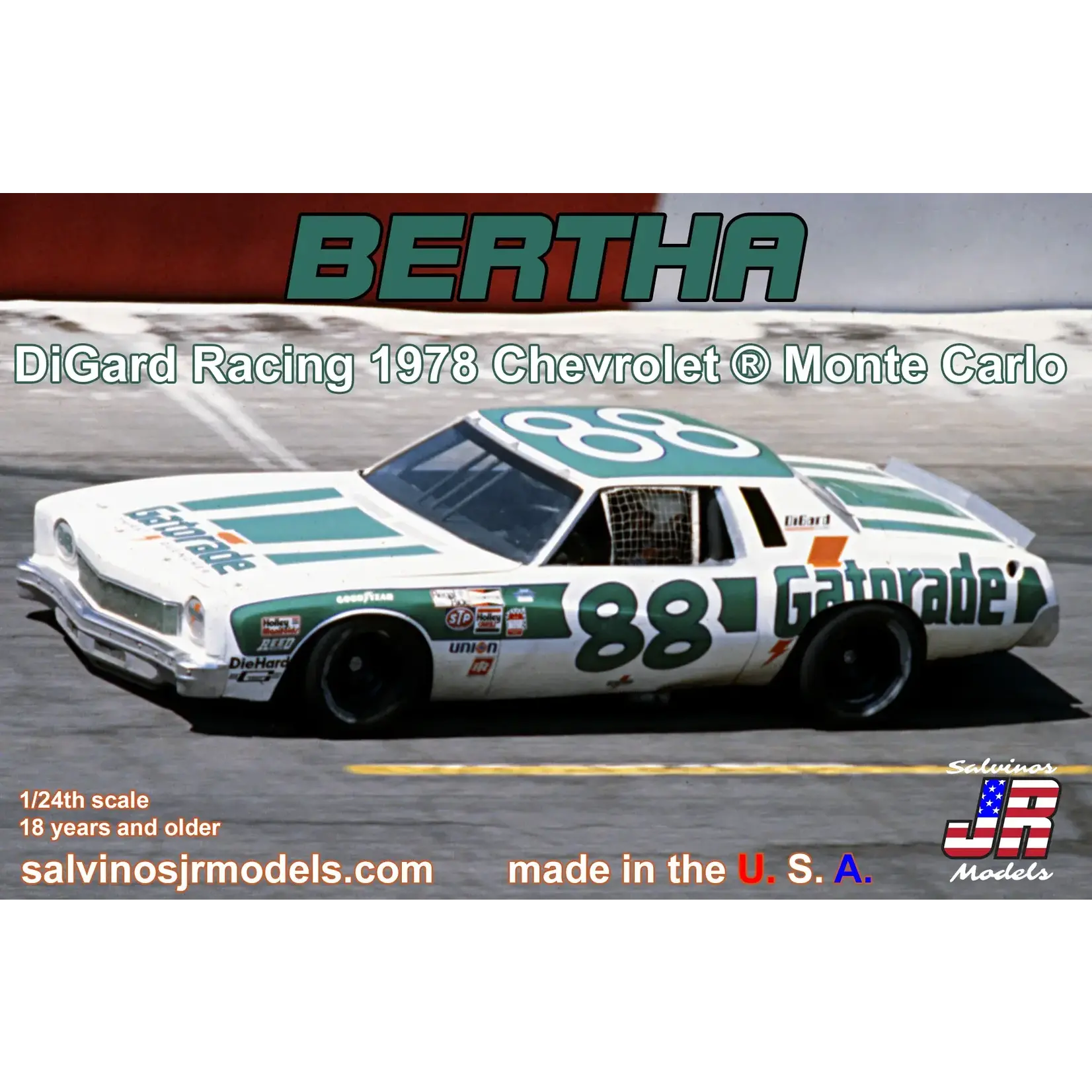 Salvinos DIMC1978P 1/25 Digard Racing 1978 Chev Monte Carlo Bertha