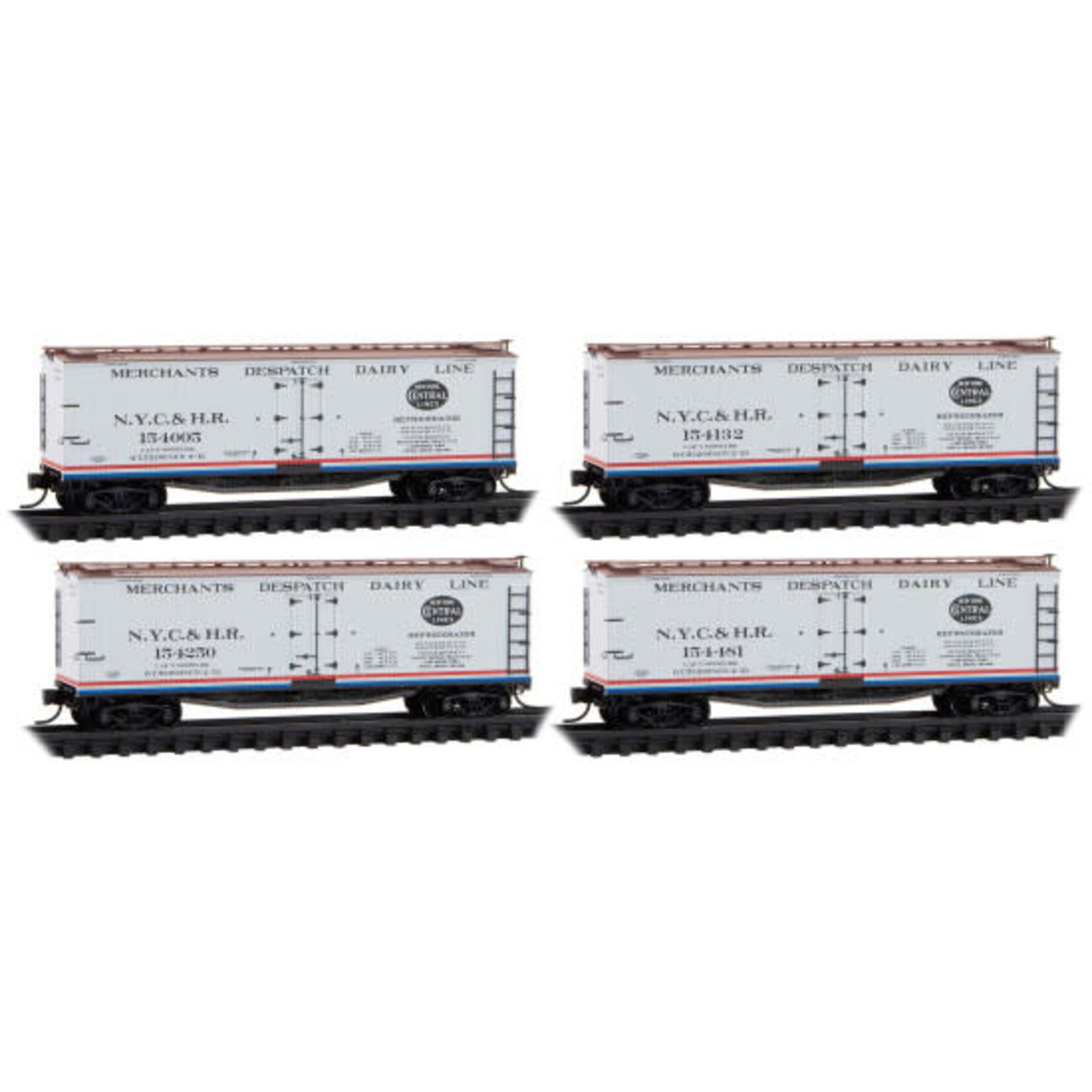 Micro Trains Line 98300236 N NYC & HR - 4 Pack 236