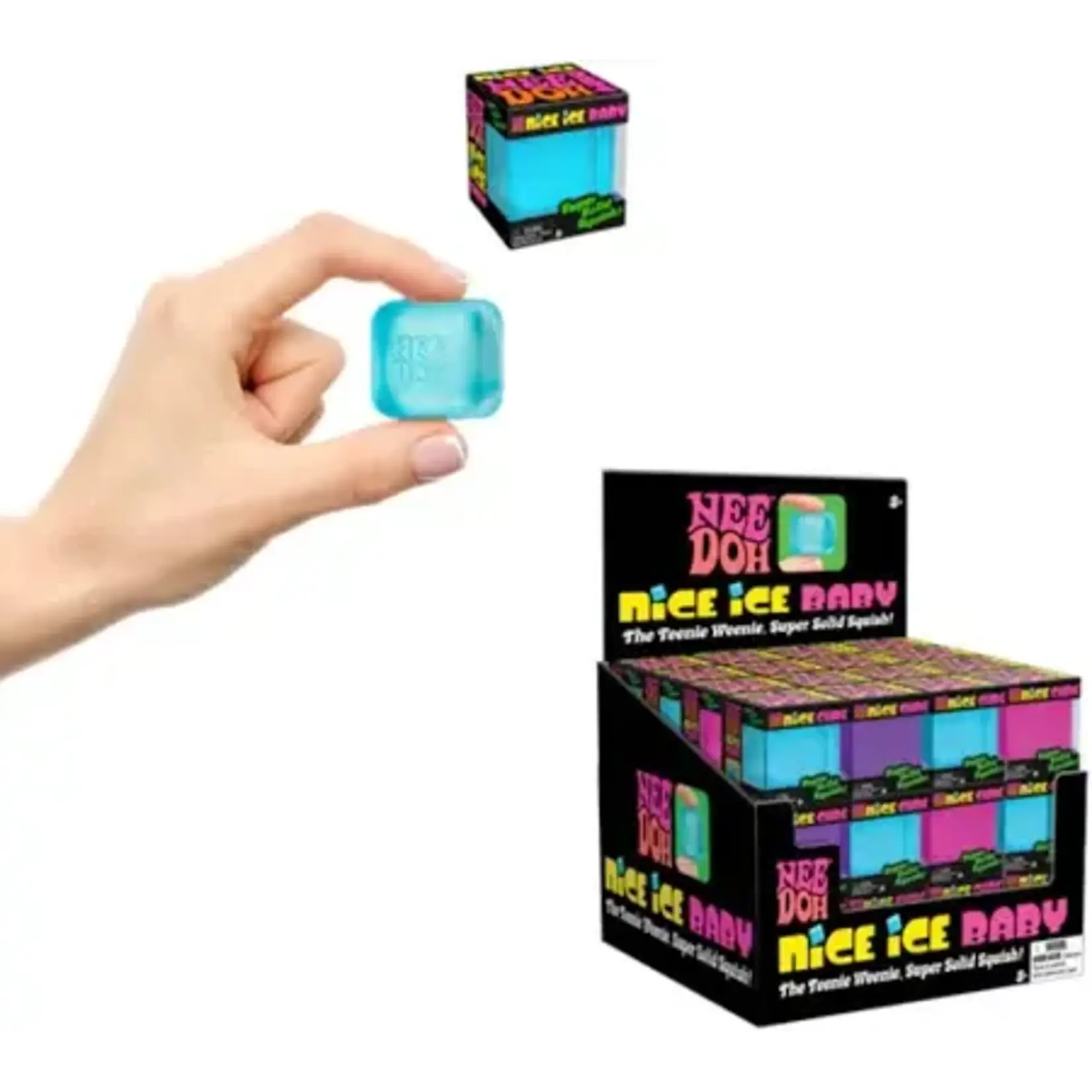 Schylling TSNCBND Nice Ice Baby NeeDoh - Assorted Colors