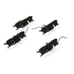 Athearn Genesis 40373 HO Blomberg M Sideframe Set Rubber/Hyatt - 4