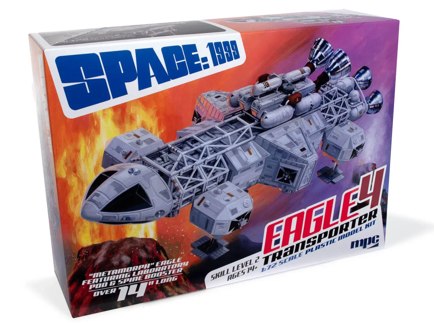 979 1/72 Space 1999: Eagle 4 Transporter w/Lab Pod & Spine Booster