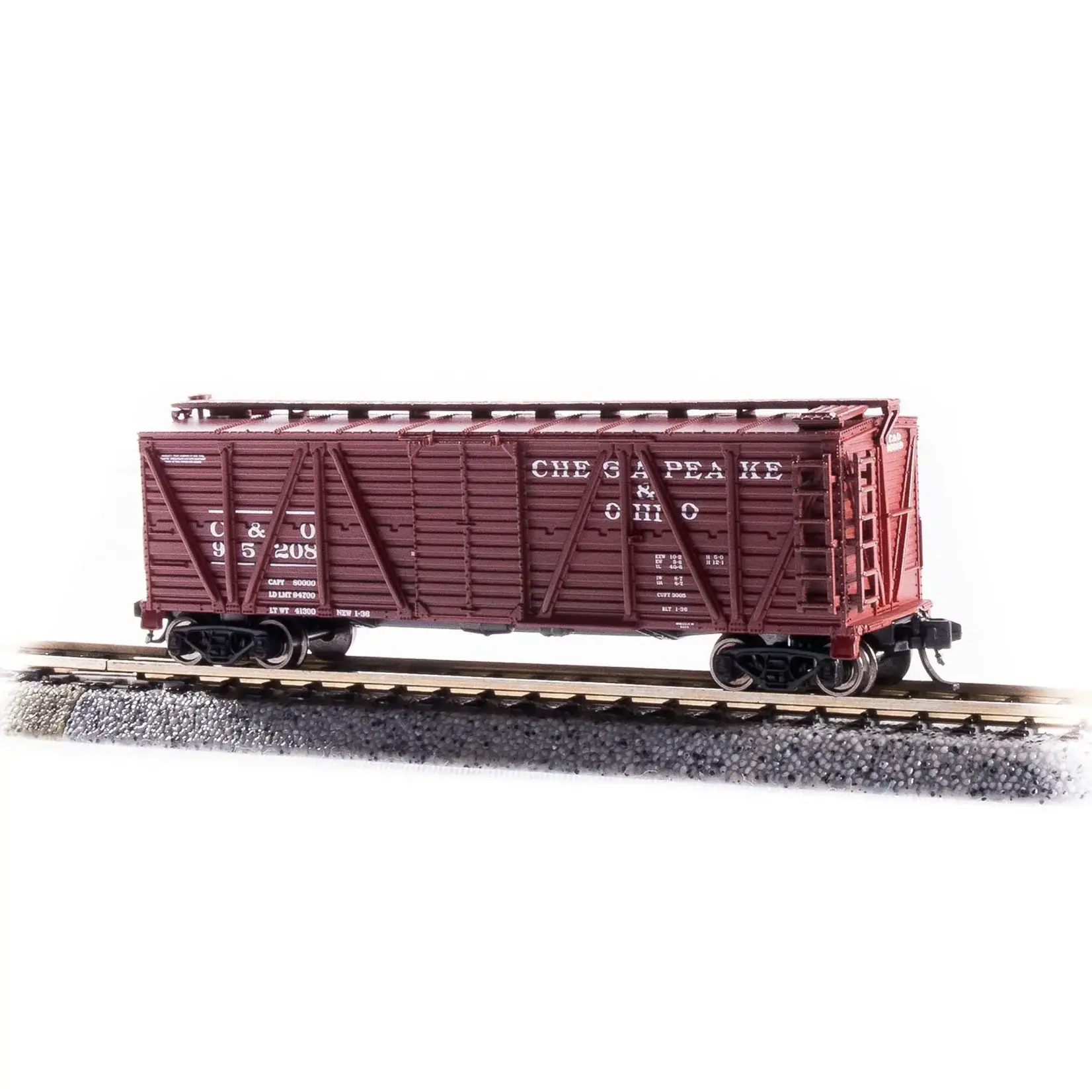 Broadway Limited 6571 N K7a Stock Car C&O w/Hog Sounds