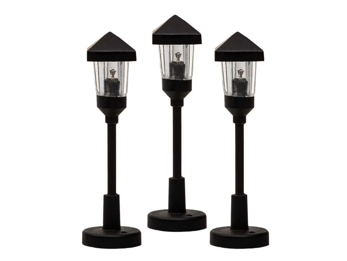 2056190 HO Gas Lamps - Clear 3pk