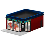 Lionel 2129010 O RTR PEP Big Tatz Ink Tattoo Shop