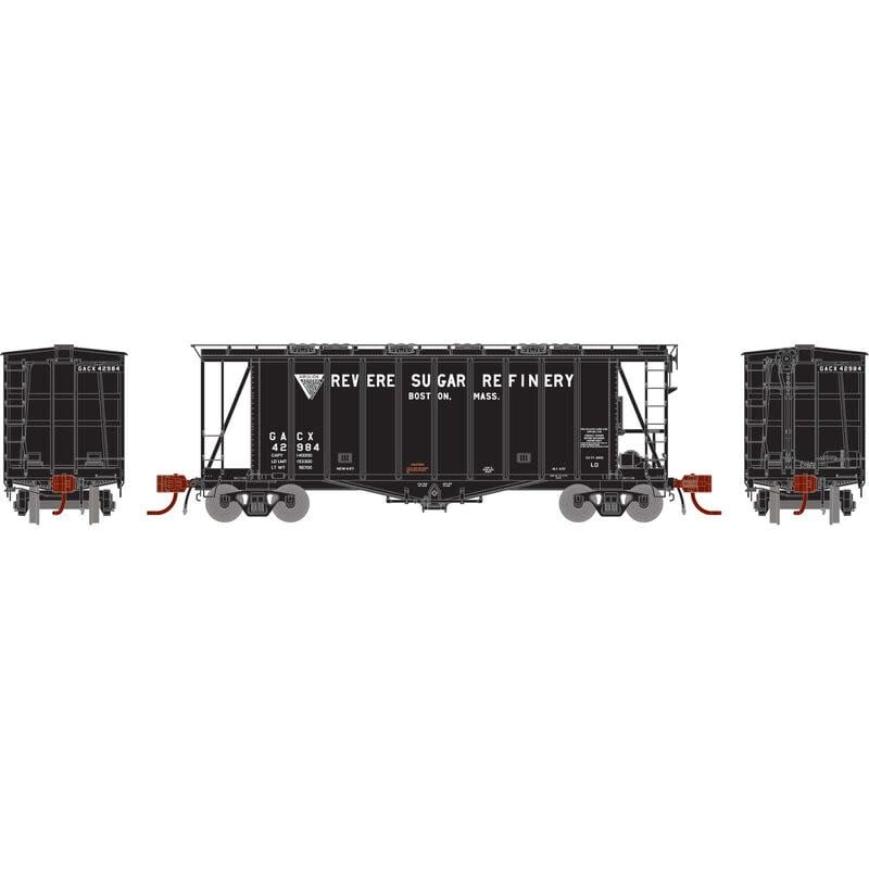 23398 N GATC 2600 Airslide Hopper, Revere/GACX #42984