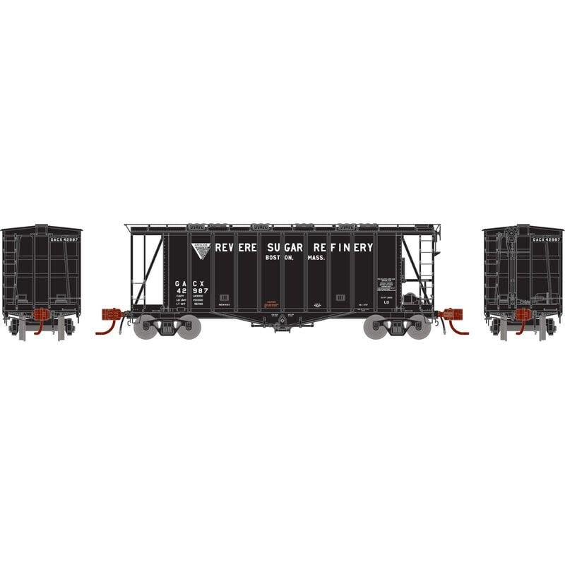 23399 N GATC 2600 Airslide Hopper, Revere/GACX #42987