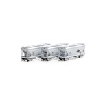 Athearn Genesis 24697 N ACF 2970 Covered Hopper, MP (3)