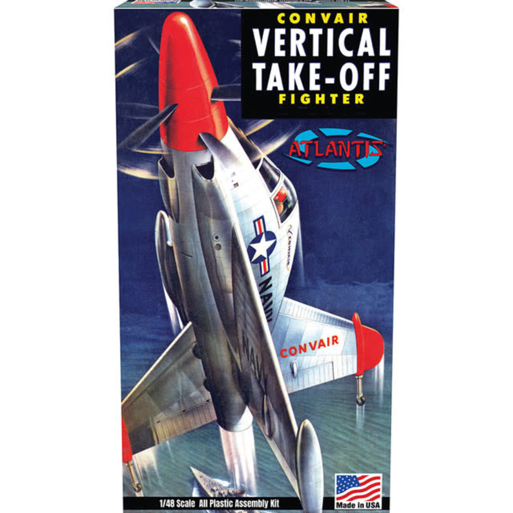 Atlantis 526 Convair US Navy Pogo Vertical Takeoff Aircraft