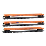 Micro Trains Line 98302269 N Strates Flat 3Pk