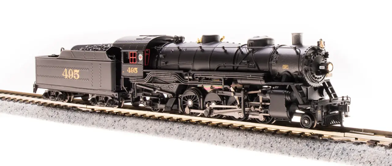5982 N P3 USRA 2-8-2 Lt.Mikado Steam Loco SAL #495/DC/DCC Sound