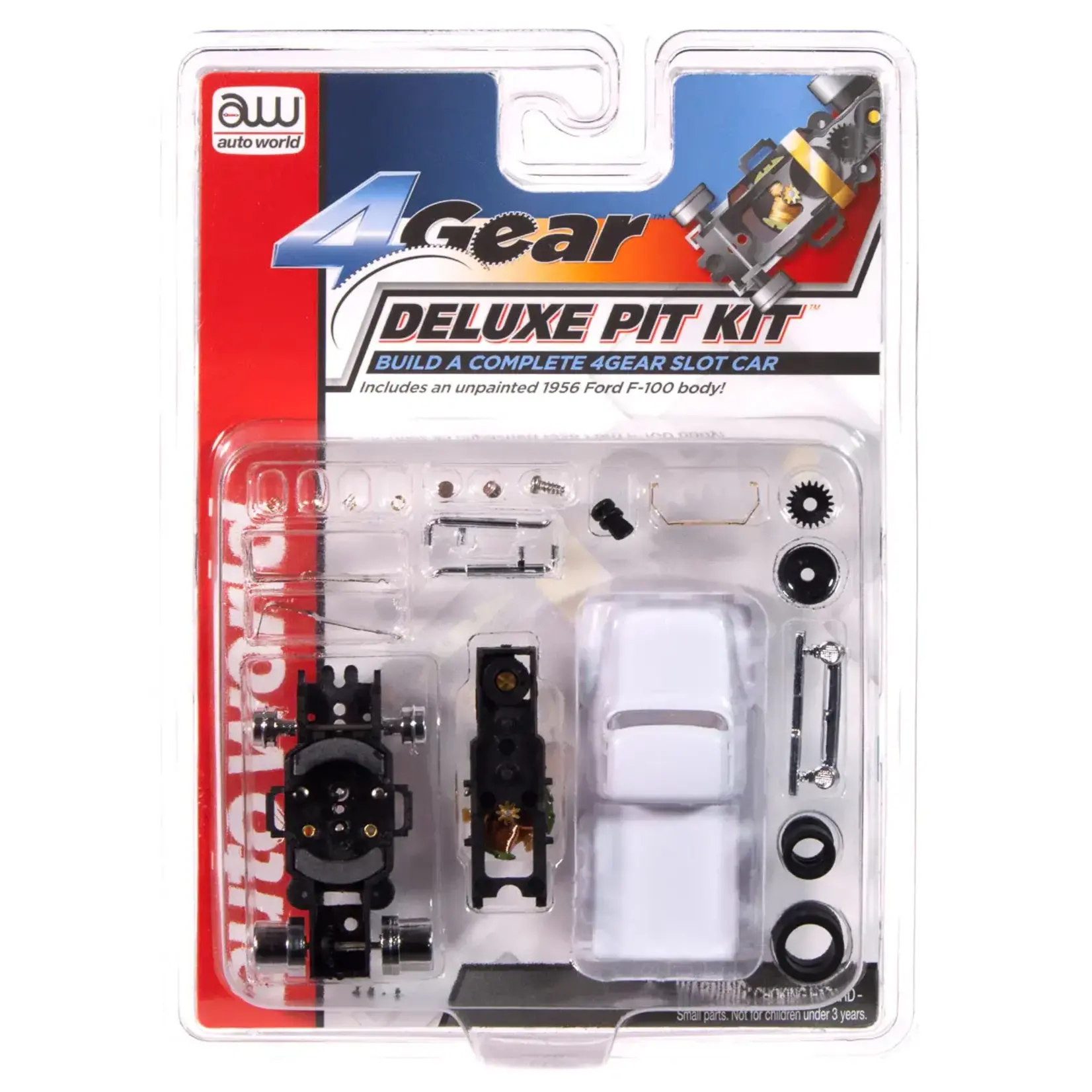 Auto World TRX134 4 Gear Deluxe Pit Kit (1956 Ford F-100 Pickup)