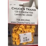 Yellow Track Bus Tap Suitcase Connector 12-14 gauge - 20 Count