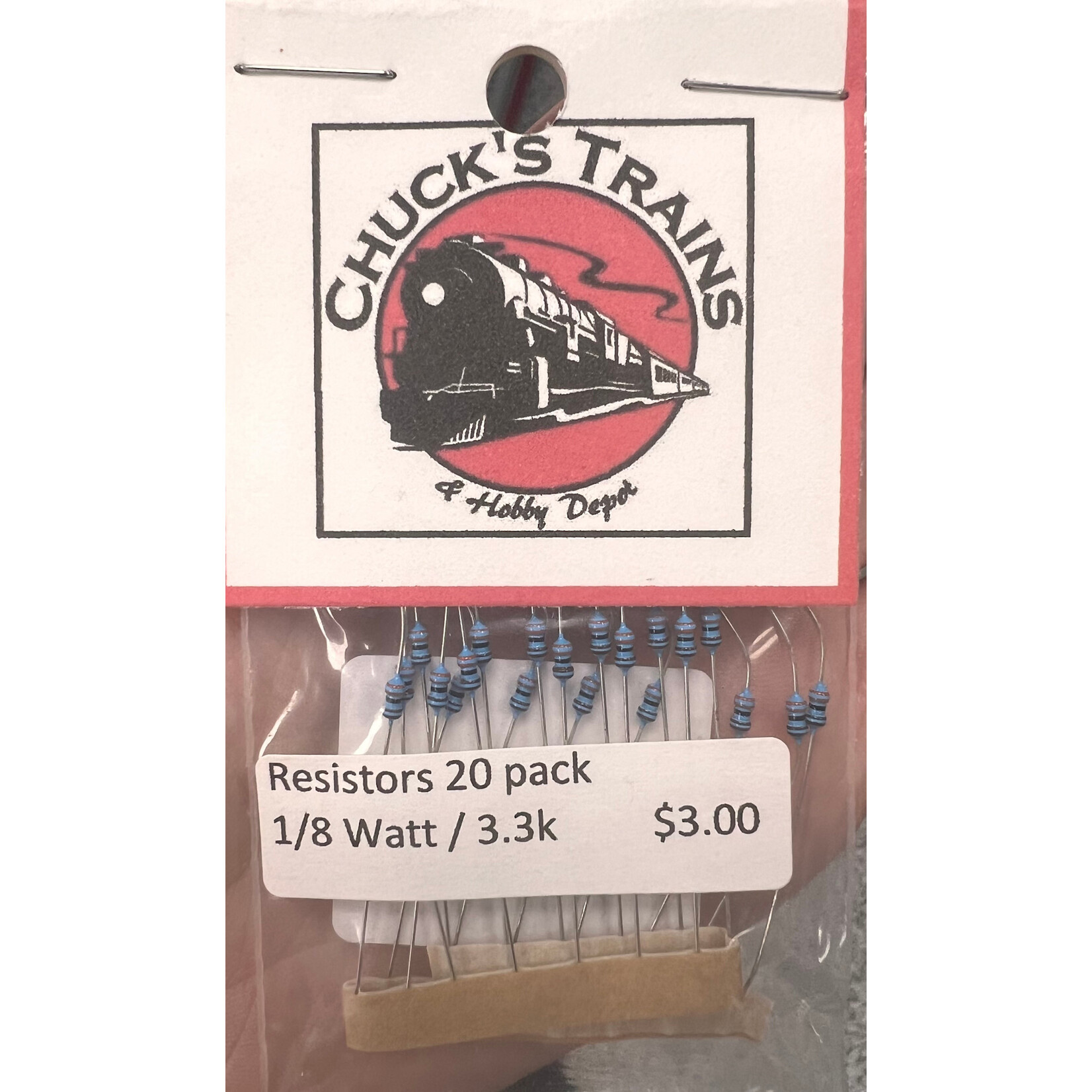 Resistors 1/8 Watt 2.7k - 20 Count