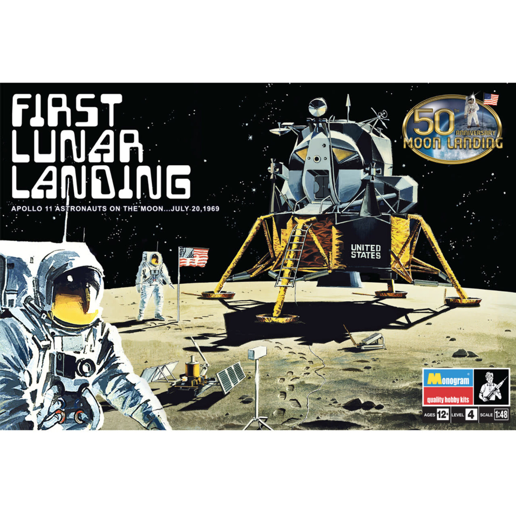 Revell 855094 First Lunar Landing Scale: 1/48