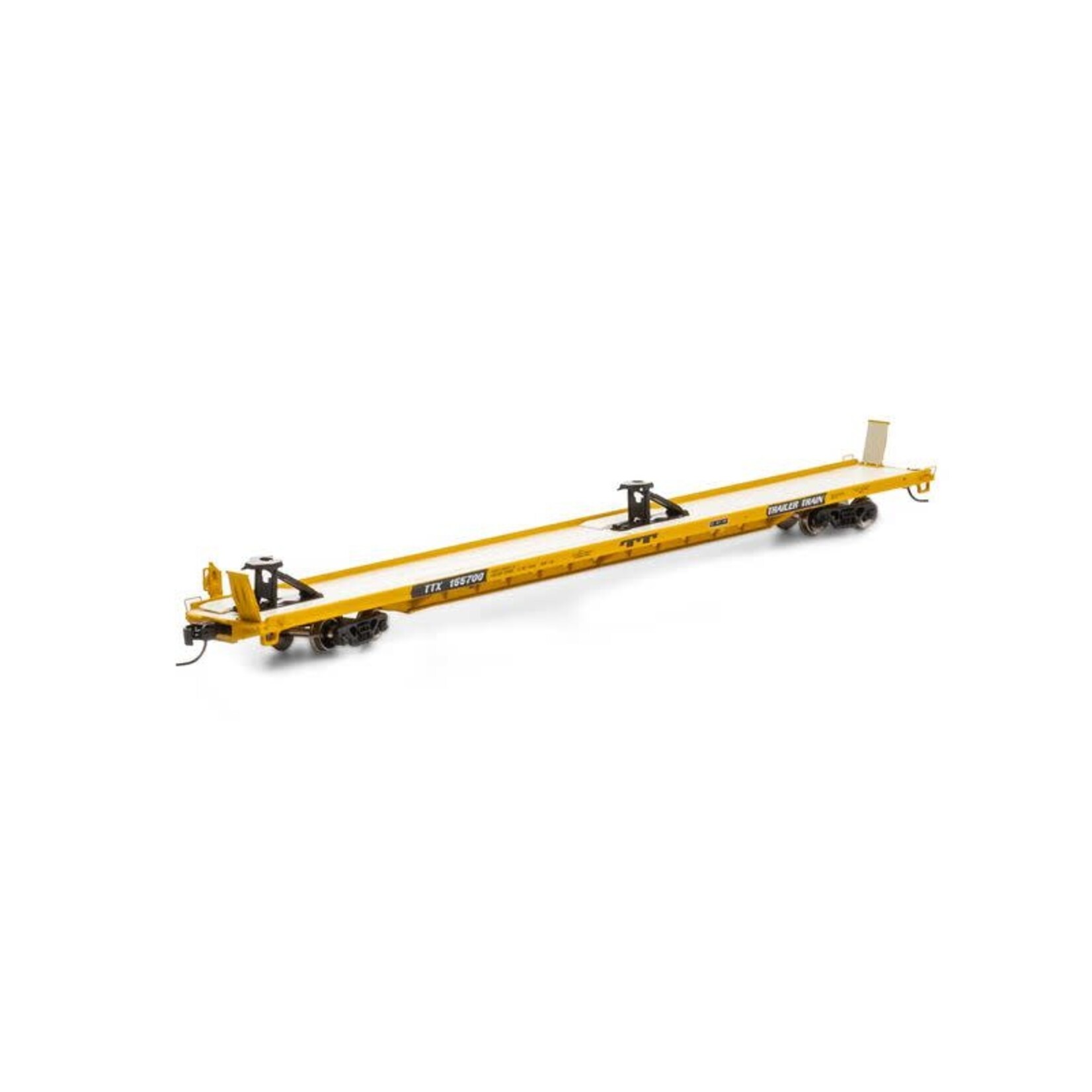 Athearn 14348 N F89F Trailer TTX Yellow 155700