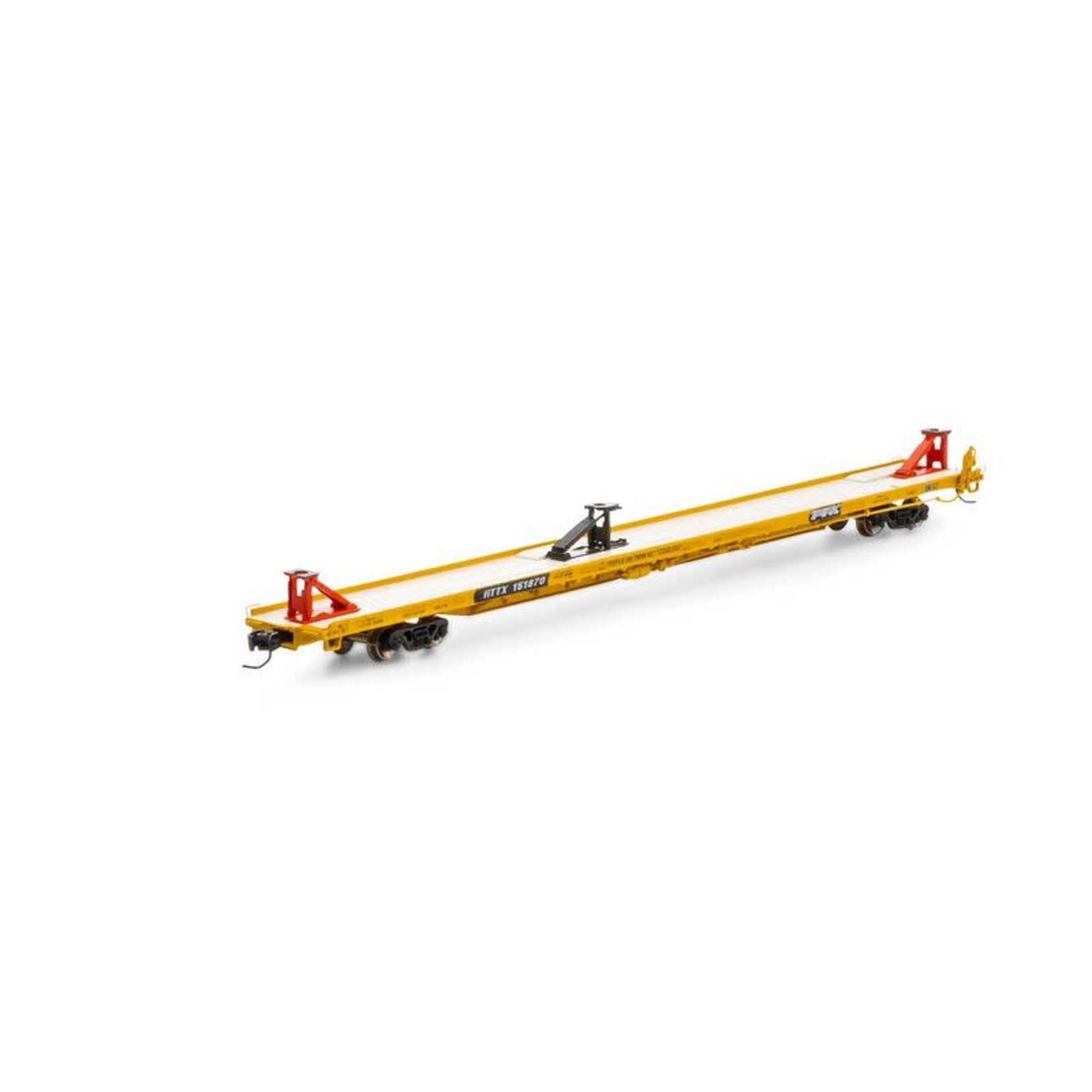 Athearn 14353 N F89F Trailer RTTX Yellow 1991 Logo 151870