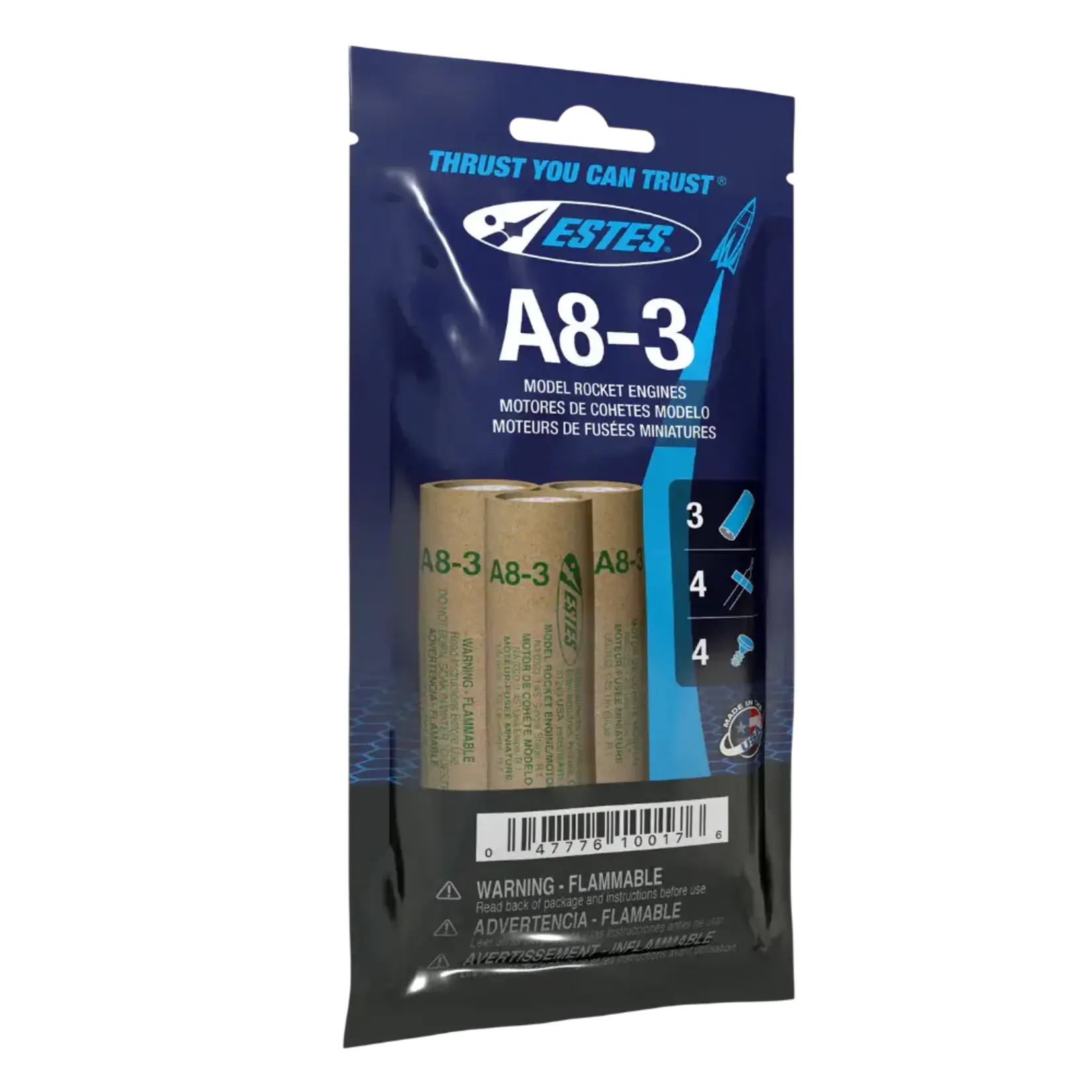 Estes 10017 A8-3 Engines