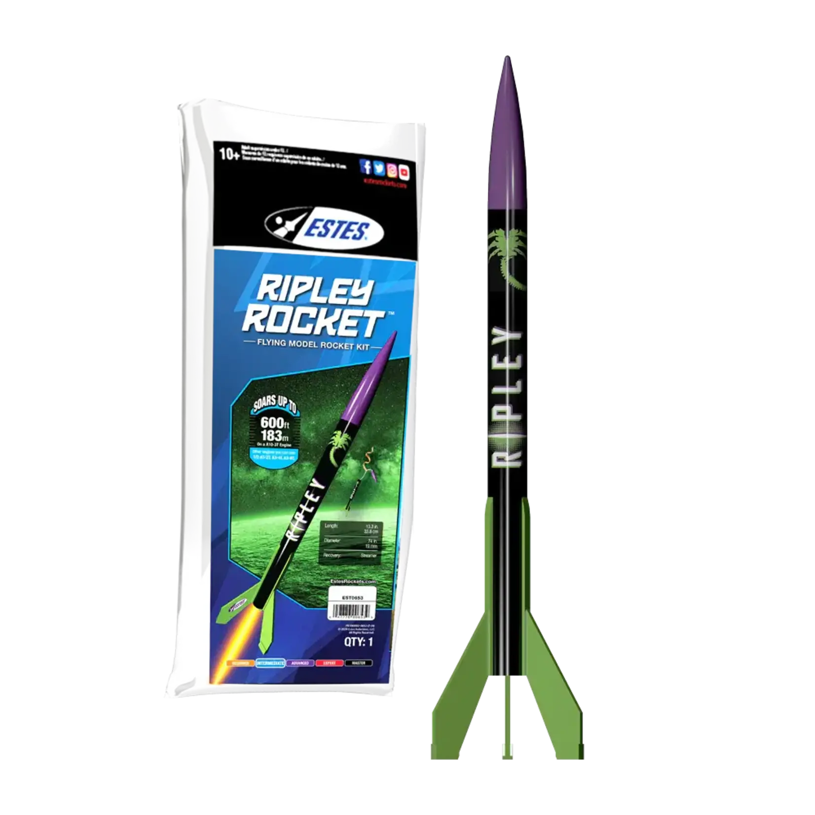 Estes 653 Ripley Rocket